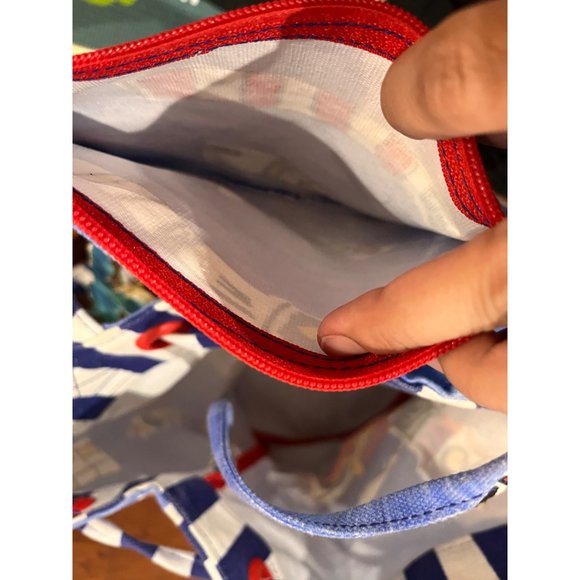 Sally Hess Lighthouse Canvas Tote Barrel Bag Backpack - Picture 10 of 11